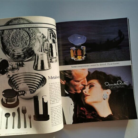 February 1987 City & Country Home Magazine Canadian Lifestyle Interior Design - Picture 3 of 6